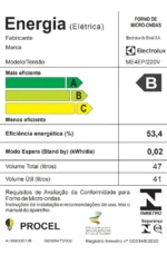 Forno Multifuncional Com Micro-ondas Electrolux (me4ep) 220v Preto - Imagem 8