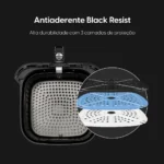 Fritadeira Air Fryer Chrome Fry - 8l Air Circuit 1.900w 220v - Imagem 10