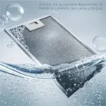 Coifa De Ilha Electrolux 90cm Vidro Com Luz De Led Efficient - Imagem 6