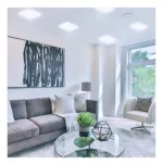 Luminária Led Paflon Quadrada Embutir 6w 6500k Bivolt Elgin - Imagem 4