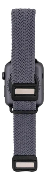 Kit Pulseira Double Para Apple Watch 42 À 49 Mm Cinza E Azul Cinza - Imagem 9