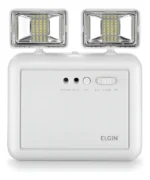 Luminária Luz De Emergência Led 8w 1200 Lumens Elgin 127/220v