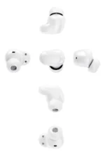 Fones De Ouvido Bluetooth Sem Fio Xiaomi Redmi Buds 6 Play Cor Branco - Imagem 3