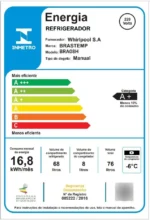 Frigobar Brastemp Retrô 76 Litros Classic Red - Bra08hv - Imagem 8