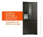 Geladeira Brastemp Frost Free French Door Água E Gelo Na Por Cor Black inox - Imagem 8