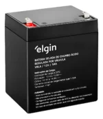 Elgin 12v 5ah Vrla Selada (nobreaks, Automação, Balanças)