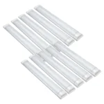 Kit 10 Luminárias Sobrepor Led Slim 36w 120cm Luz Fria Elgin 127/220v Branco-frio