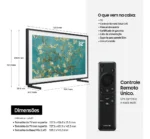 Vision Ai Tv 65 Qled 4k Qef1 + Tv 32 Qled The Frame Ls03c - Imagem 7