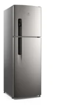 Geladeira Electrolux Frost Free 400L AutoSense Duplex Inox Look (TF44S