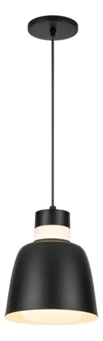 Lustre Luminária Pendente Cônico Torre E27 18cm - Elgin