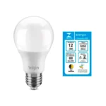 Kit 10 Lâmpadas Led 12w Bulbo Bivolt Branca Fria 6500k Elgin Branco-frio - Imagem 4