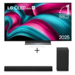 Combo Smart Tv Lg Oled Evo Ai C5 55 2025 + Soundbar S40t 30
