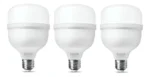 Kit 3 Lâmpadas Super Bulbo Alta Potência Led 40w 6500k Elgin 127/220v Branco-frio - Imagem 6