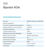 Interruptor Diferencial Elgin 2 Polos Idr Dr 80a 30ma - Imagem 3