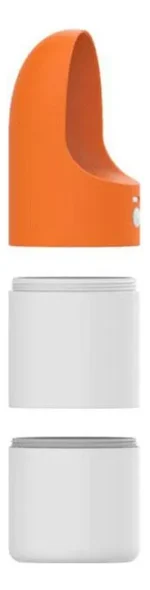 Alimentador Portátil Para Animais, Laranja - Imagem 2