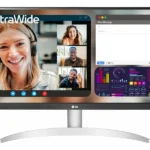 Monitor Lg Ultrawide Ips 29 Usb-c, 7wx2, 100hz, 29wq600b-w Preto/branco/prata 127/220v