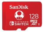 Memória microsd de 128 GB Sandisk Sdxc Cl10 para Nintendo Switch