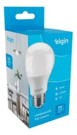 Kit 20 Lâmpadas Led 9w Bulbo Biv E27 Branca Fria 6500k Elgin 127/220v Branco-frio - Imagem 7