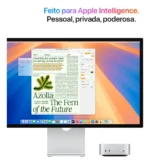 Mac Mini Chip M4 Apple com CPU 10 núcleos GPU 10 núcleos Neural Engine 16 núcleos Memória unificada 16 GB e SSD 512 GB Distribuidor Autorizado - Distribuidor Autorizado - Imagem 4