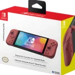 Control Split Pad Compact Hori Nintendo Switch Vermelho Damasco Cor Vermelho