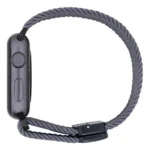 Kit Pulseira Double Para Apple Watch 42 À 49 Mm Cinza E Azul Cinza - Imagem 7