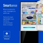 Geladeira Panasonic Black Glass Duplex Frost Free 480l A+++ Inverse BB71GVFB - Imagem 5