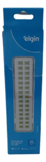 Kit 2 Luminarias de Emergencia 30 Leds Elgin - Imagem 8
