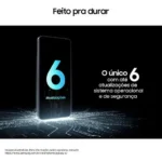 Celular Samsung Galaxy A17 Com Ia, 256gb, 8gb Ram, Câm De 50mp, Tela De 6.7 , Nfc, Ip54 - Azul - Imagem 6