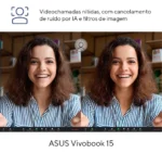 Notebook ASUS Vivobook 15, Intel Core i5 1334U 1,3 GHz, 8GB Ram, 256GB SSD, Tela 15,6" FHD, Windows 11 Home , Quiet Blue - X1504VA-NJ1737W - Imagem 5