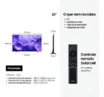 Samsung Smart Tv 85 Crystal Uhd 4k U8100f 2025, Xbox Cloud Gaming, Canais Gratuitos, Alexa - Imagem 7