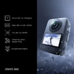Câmera Dji Osmo 360 Standard Combo Br - Dji214 Preto - Imagem 2