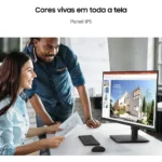 Monitor Samsung Essential S4 24 , Fhd, 100hz Cor Preto - Imagem 7