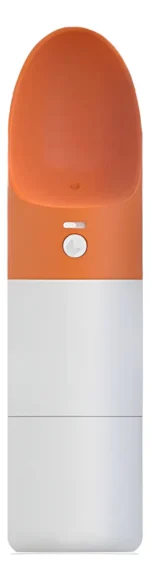 Alimentador Portátil Para Animais, Laranja