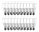 Kit 20 Lâmpadas Led Bulbo 9w E27 Bivolt Inmetro Elgin