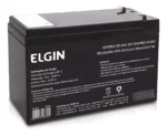 Bateria Elgin Nobreak Alarmes Cerca Elétrica 12V 7AH Selada