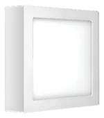 Plafon Led Quadrado Sobrepor 24w 6500k Branco Frio Elgin 110v/220v Branco