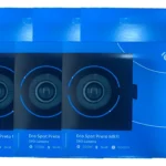 Kit 3x Eco Spot Preto Elgin 3w Quadrado Preto 3000k Bivolt 3v Preto