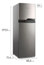 Geladeira Continental Frost Free 380l Duplex Prata (tc42s) - Imagem 2