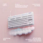 Teclado Mecânico Gamer Logitech G713 Linear - Imagem 6