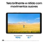 Galaxy Tab A11, 64gb, 4gb Ram, Tela De 8.7 , Bateria 5.100mah, Câmera Frontal 5mp, Câmera Traseira 8mp, Wifi Prata - Imagem 4