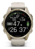 Relógio Garmin Fenix 8s Safira Ouro Suave Com Gps 43mm - Imagem 7