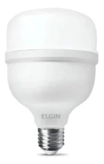 Kit 3 Lâmpadas Super Bulbo Alta Potência Led 40w 6500k Elgin 127/220v Branco-frio - Imagem 5