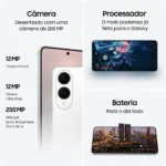 Celular Samsung Galaxy S25 Edge 5g, 512gb, 12gb Ram, Câmera Dupla De Até 200mp, Tela Grande De 6.7 - Titânio Prata - Imagem 3