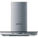 Coifa Vidro Plano Ilha Brastemp 100 Cm - Bav10ar Cor Inox