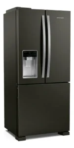 Geladeira Brastemp Frost Free French Door Água E Gelo Na Por Cor Black inox - Imagem 2