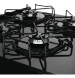 Fogão Consul 4 Bocas Preto Com Mesa De Vidro E Grades Indivi Preto 110v/220v - Imagem 9