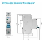 Disjuntor Monopolar 80a Elgin - Imagem 4