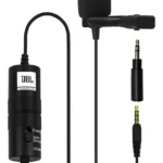 Microfone De Lapela Jbl Cslm20b Celular Câmera Dslr Tablet Cor Preto