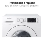 Samsung ecobubble WD10M lava e seca digital inverter branca 10.1kg - Imagem 3