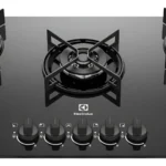 Cooktop 5 Bocas Gás Electrolux Tripla Chama (ke5gt) Preto 127/220v
